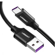 Дата кабель USB 3.0 AM to Type-C 2.0m 3.0A 18W US184 Black Ugreen (20884) - Фото