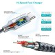 Дата кабель USB 2.0 Type-C to Type-C 1.8m 100 W Choetech (XCC-1002-GY)
