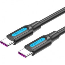 Дата кабель USB-C to USB-C 1.0m 2.0 100 W VENTION (COTBF) - Фото