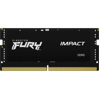Модуль пам'яті для ноутбука SoDIMM DDR5 16 GB 5600 MHz Impact Kingston Fury (ex.HyperX) (KF556S40IB-16)
