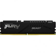 Модуль памяти для компьютера DDR5 16GB (2x8GB) 5600 MHz Beast Black Kingston Fury (ex.HyperX) (KF556C40BBK2-16)