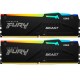 Модуль пам'яті для комп'ютера DDR5 16 GB (2x8GB) 6000 MHz FURY Beast RGB Kingston Fury (ex.HyperX)