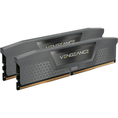 Модуль пам'яті для комп'ютера DDR5 32 GB (2x16GB) 5600 MHz Vengeance Cool Gray Corsair (CMK32GX5M2B5600Z36)