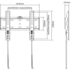 Кронштейн Gembird WM-42F-01 - Фото