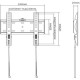 Кронштейн Gembird WM-42F-01