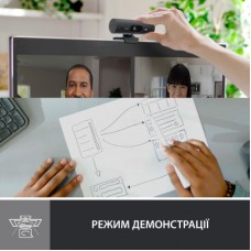 Веб-камера Logitech Brio 500 Graphite (960-001422) - Фото