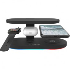 Зарядний пристрій Canyon 5in1 Wireless charger with UV sterilizer (CNS-WCS501B) - Фото
