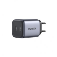 Зарядное устройство Ugreen 2xUSB 40W GAN (Type-C 25W+20W) PD CD294 (90573) - Фото