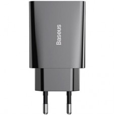 Зарядний пристрій Baseus Speed Mini Quick Charger Black (CCFS-SN01) - Фото