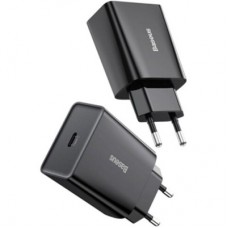 Зарядний пристрій Baseus Speed Mini Quick Charger Black (CCFS-SN01) - Фото