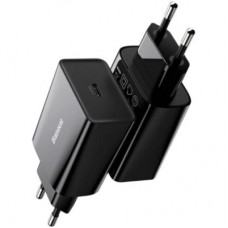 Зарядний пристрій Baseus Speed Mini Quick Charger Black (CCFS-SN01) - Фото