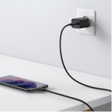 Зарядний пристрій Baseus Super Si Quick Charger 1C 25 W Black (CCSP020101) - Фото