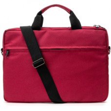 Сумка для ноутбука Vinga 15.6" NB1502 Burgundy, white print (NB1502UWBY) - Фото