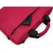 Сумка для ноутбука Vinga 15.6" NB1502 Burgundy, white print (NB1502UWBY) - Фото