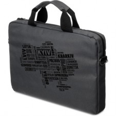 Сумка для ноутбука Vinga 15.6" NB1502 Gray, black print (NB1502UBGY) - Фото