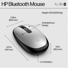 Мышка HP 240 Bluetooth Silver (43N04AA) - Фото
