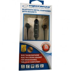 Наушники Esperanza Magnetic Metal Black (EH186K) - Фото