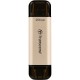 USB флеш накопитель Transcend 256GB JetFlash 930 Gold-Black USB 3.2/Type-C (TS256GJF930C)