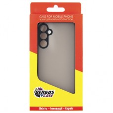 Чохол для мобільного телефона Dengos Matte Samsung Galaxy A34 5G (black) (DG-TPU-MATT-119) - Фото