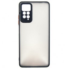 Чохол для мобільного телефона Dengos Matte Xiaomi Redmi Note 12 Pro 4 g (black) (DG-TPU-MATT-122) - Фото