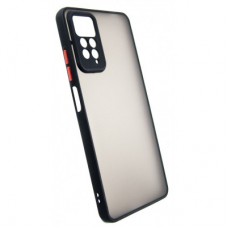 Чохол для мобільного телефона Dengos Matte Xiaomi Redmi Note 12 Pro 4 g (black) (DG-TPU-MATT-122) - Фото