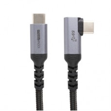 Дата кабель USB-C 3.1 to USB-C 1.0m 10 Gbps, 100 W, 20 V / 5 A, 4K / 60HZ ange PowerPlant (CA913329) - Фото
