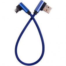 Дата кабель USB 2.0 AM to Type-C 0.25m blue Dengos (NTK-TC-UG-SHRT-SET-BLUE) - Фото