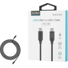 Дата кабель USB-C to USB-C 1.2m USB 3.1 Gen2 240 W (50V/5A) Choetech (XCC-1035) - Фото