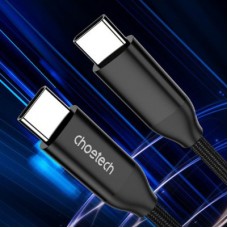 Дата кабель USB-C to USB-C 1.2m USB 3.1 Gen2 240 W (50V/5A) Choetech (XCC-1035) - Фото