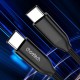 Дата кабель USB-C to USB-C 1.2m USB 3.1 Gen2 240 W (50V/5A) Choetech (XCC-1035)