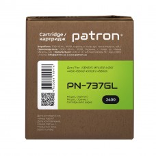 Картридж PATRON CANON 737 GREEN Label (PN-737GL) - Фото