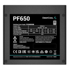 Блок живлення Deepcool 650W PF650 (R-PF650D-HA0B-EU) - Фото