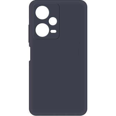 Чохол для мобільного телефона MAKE Xiaomi Redmi Note 12 Pro+ Silicone Obsidian Black (MCL-XRN12PPOB)