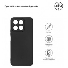 Чохол для мобільного телефона Armorstandart Matte Slim Fit Honor X8a Camera cover Black (ARM69397) - Фото