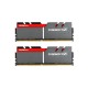 Модуль пам'яті для комп'ютера DDR4 16 GB (2x8 GB) 3200 MHz Trident Z Silver H/ Red G.Skill (F4-3200C16D-16GTZB)