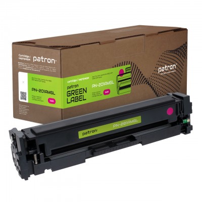Картридж PATRON HP CLJ CF403A для M252/M274/M277 Magenta, GREEN Label (PN-201AMGL)