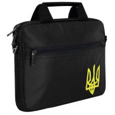 Сумка для ноутбука Porto 12'' PN12 TRIZUB Black (PN12BK_TRIZ) - Фото