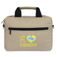 Сумка для ноутбука Porto 12" PN12 LoveUkraine Beige (PN12LB_LoveUkr)