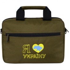 Сумка для ноутбука Porto 12" PN12 LoveUkraine Green (PN12GR_LoveUkr)