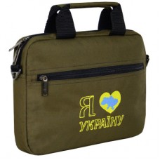 Сумка для ноутбука Porto 12" PN12 LoveUkraine Green (PN12GR_LoveUkr) - Фото