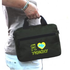 Сумка для ноутбука Porto 12" PN12 LoveUkraine Green (PN12GR_LoveUkr) - Фото