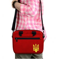 Сумка для ноутбука Porto 12'' PN12 TRIZUB Red (PN12RD_TRIZ) - Фото