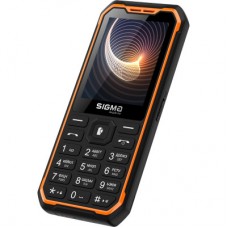 Мобільний телефон Sigma X-style 310 Force Type-C Black Orange (4827798855126) - Фото