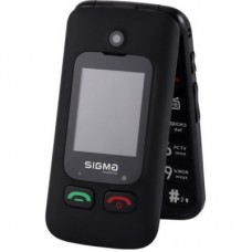 Мобільний телефон Sigma Comfort 50 Shell Duo Type-C Black (4827798212523) - Фото