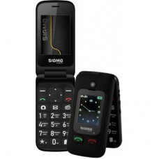 Мобільний телефон Sigma Comfort 50 Shell Duo Type-C Black (4827798212523) - Фото