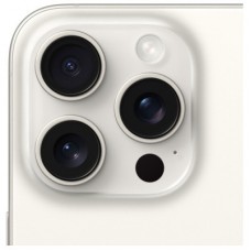 Мобільний телефон Apple iPhone 15 Pro Max 512 Gb White Titanium (REF A) BREEZY (2AMU7D3) - Фото