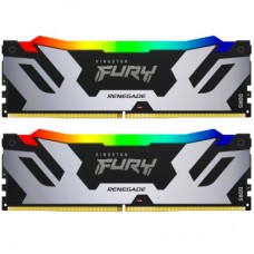 Модуль памяти для компьютера DDR5 96GB (2x48GB) 6000 MHz Renegade RGB XMP Kingston Fury (ex.HyperX) (KF560C32RSAK2-96)