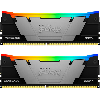 Модуль пам'яті для комп'ютера DDR4 16 GB (2x8GB) 3600 MHz Fury Renegade RGB Kingston Fury (ex.HyperX)