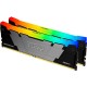 Модуль памяти для компьютера DDR4 16GB (2x8GB) 3600 MHz Fury Renegade RGB Kingston Fury (ex.HyperX) Модуль памяти для компьютера DDR4 16GB (2x8GB) 3600 MHz Fury Renegade RGB Kingston Fury (ex.HyperX)
