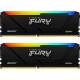 Модуль пам'яті для комп'ютера DDR4 32GB (2x16GB) 3200 MHz FURY Beast RGB Kingston Fury (ex.HyperX)